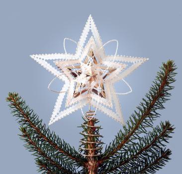 Preview: P160 Aufsatz Stern für Weihnachtsbaum-Spitze